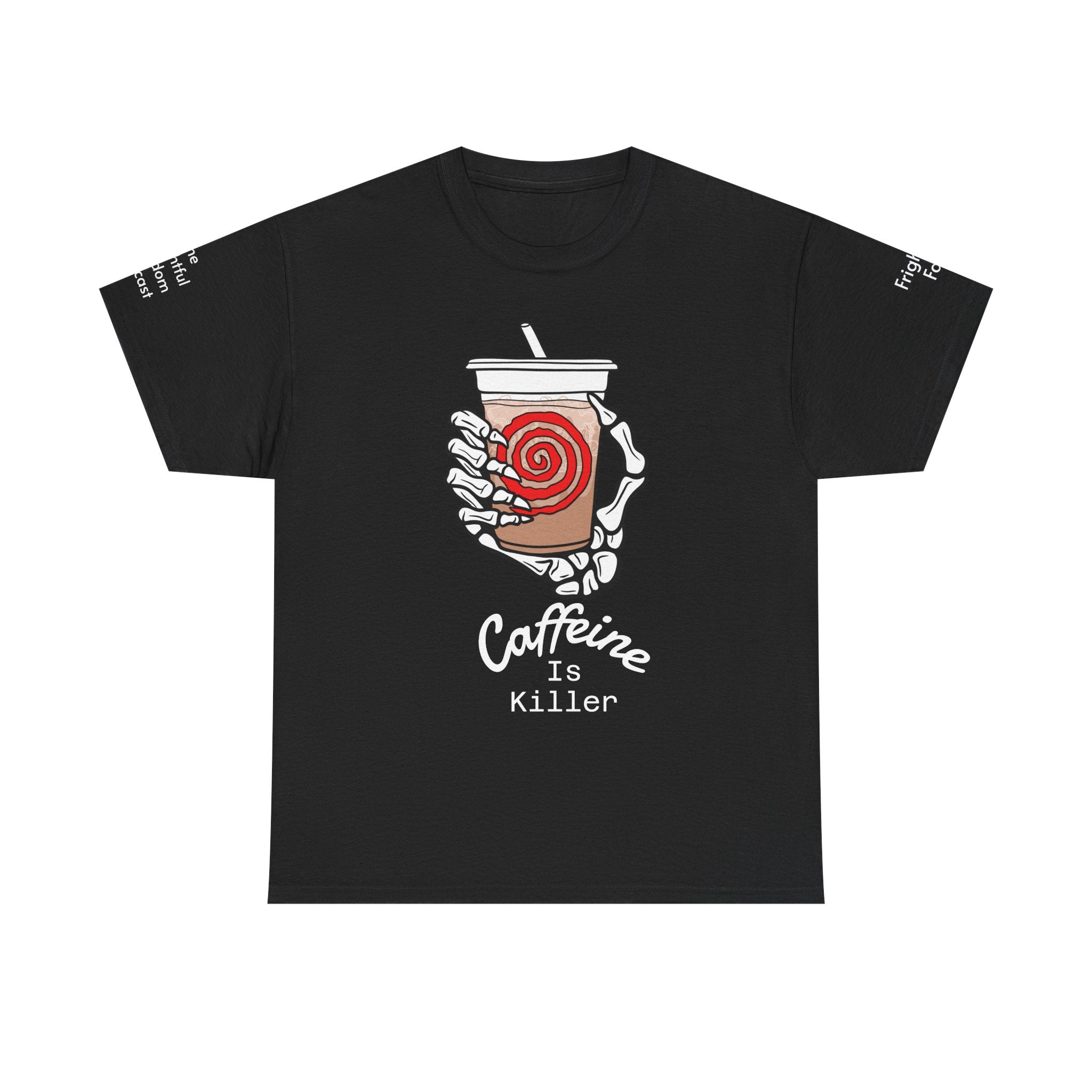 Caffeine is Killer Unisex Heavy Cotton Tee