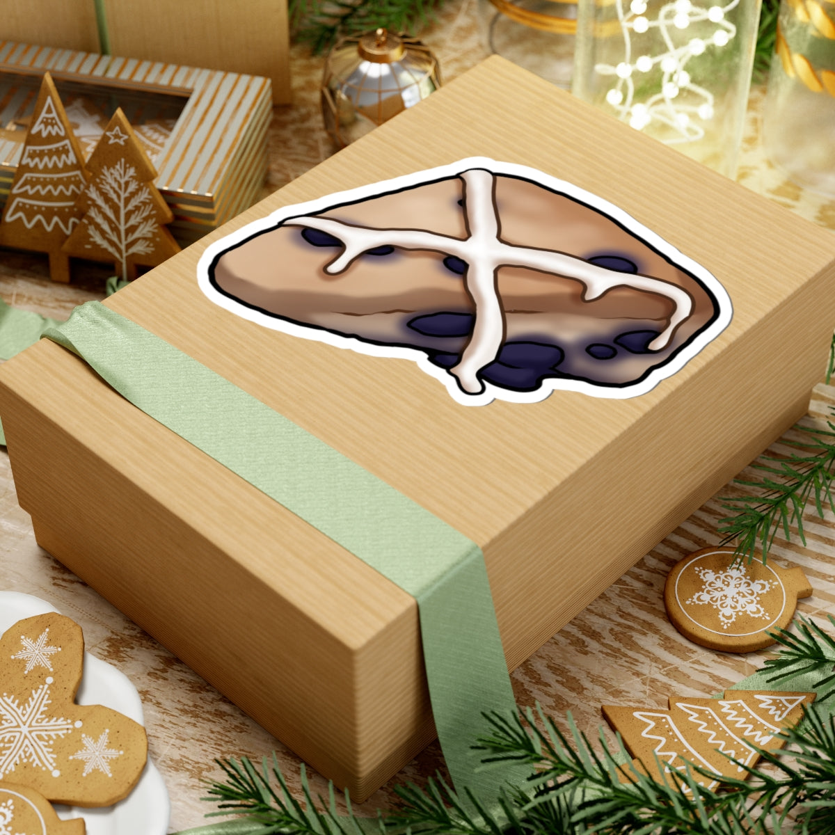 "X" Movie Blueberry Scone