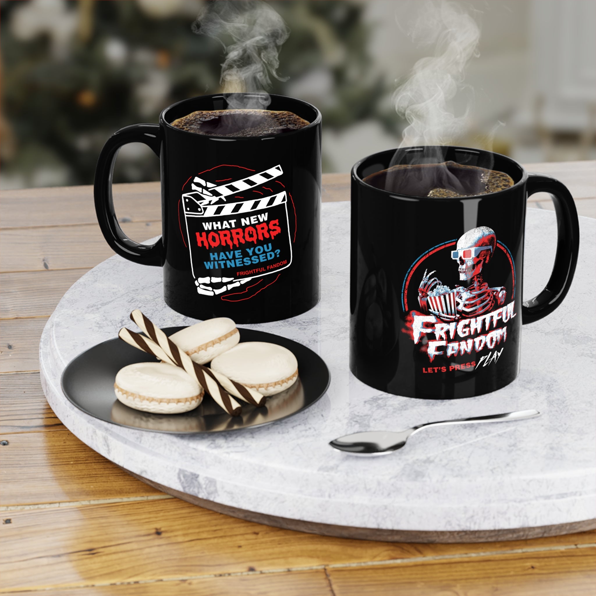 Double Feature Coffee Mug, 11oz