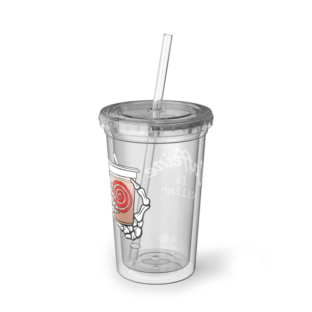 Caffeine Is Killer Suave Acrylic Cup
