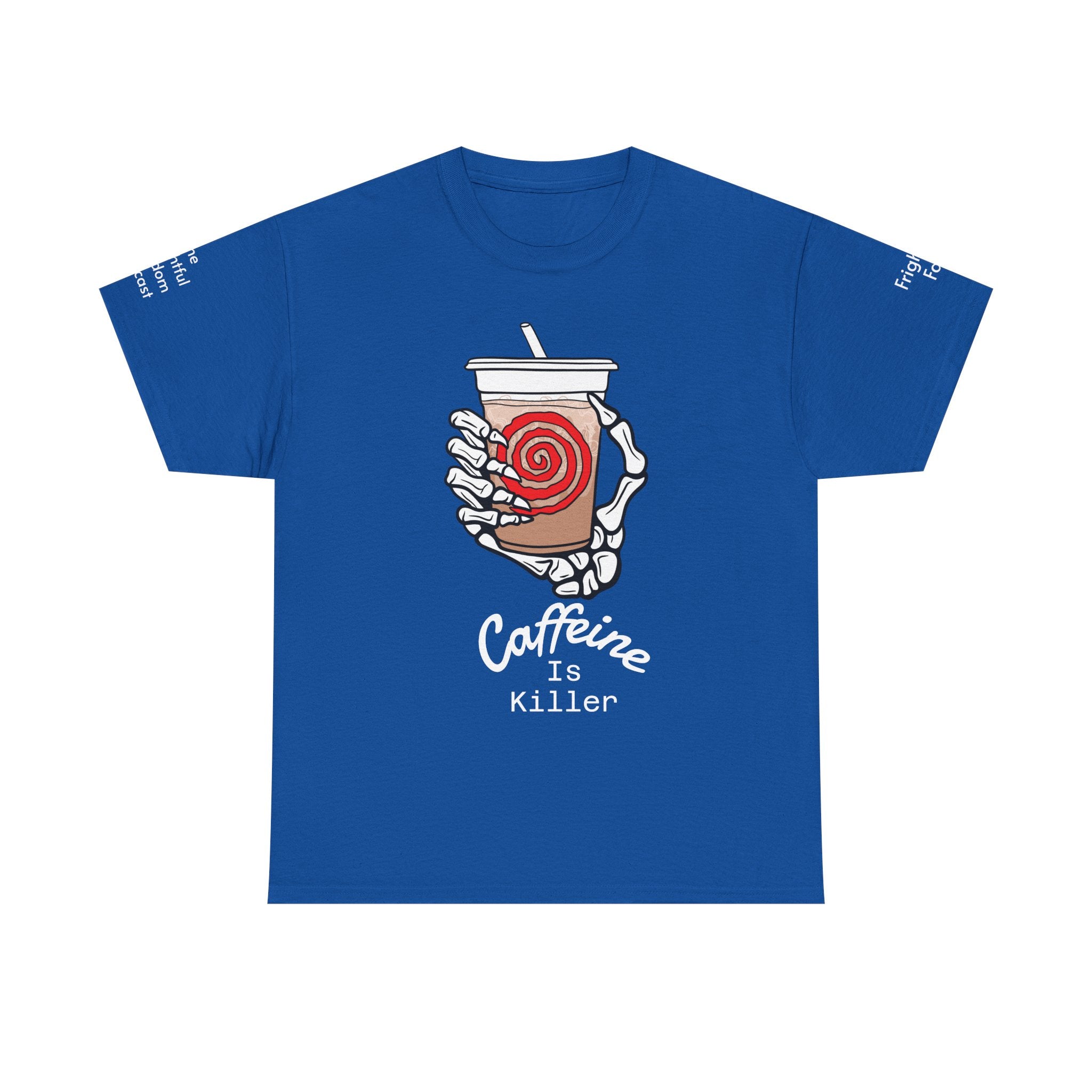 Caffeine is Killer Unisex Heavy Cotton Tee