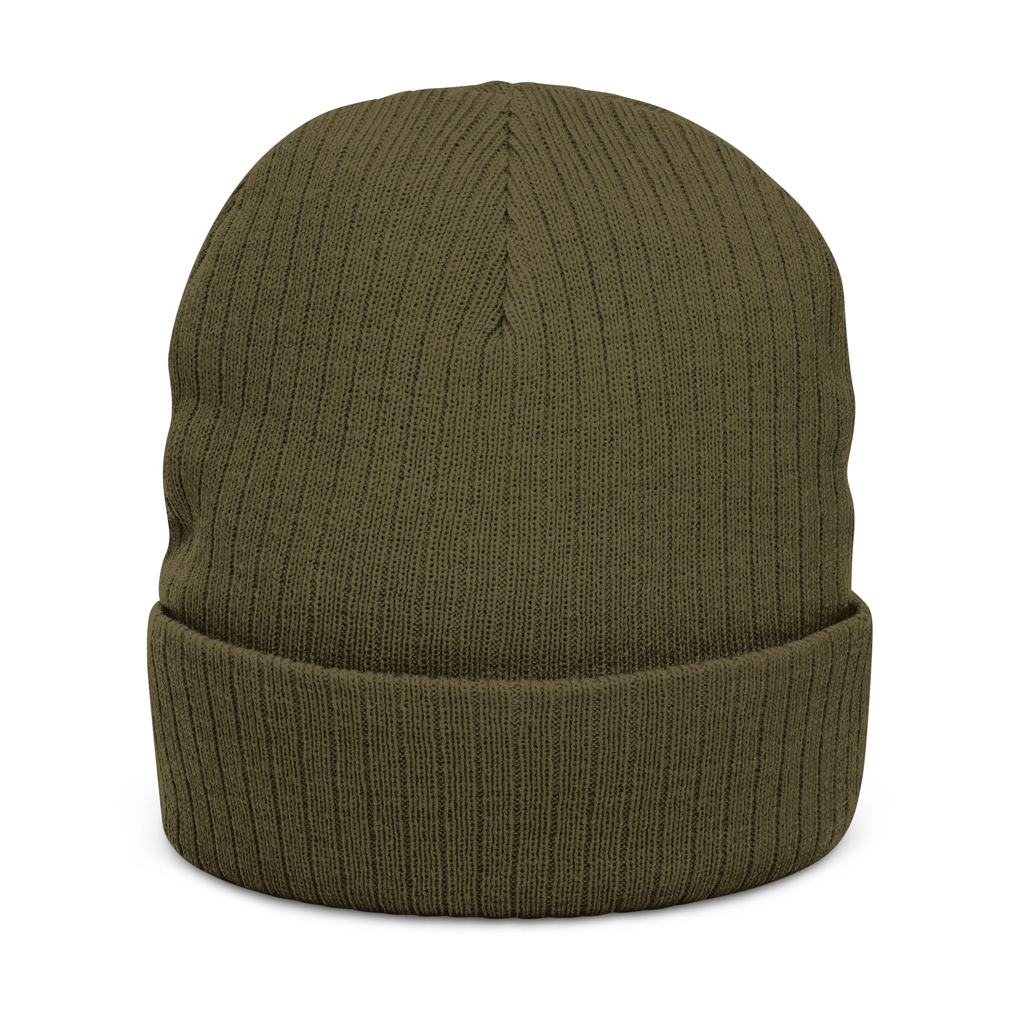 Killer Barista Ribbed Knit Beanie (Embroidery)