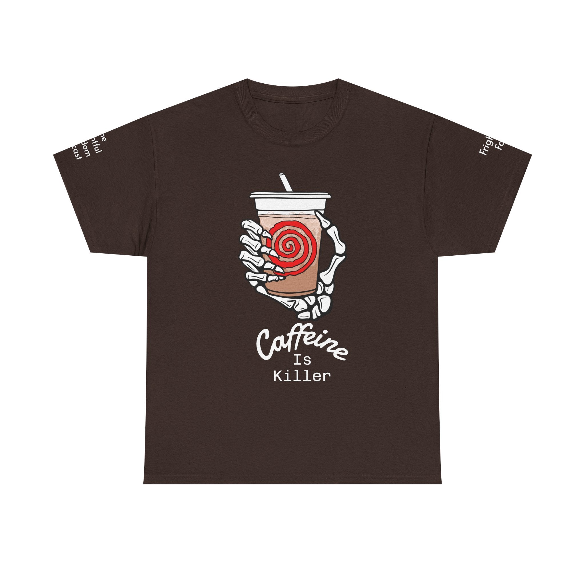 Caffeine is Killer Unisex Heavy Cotton Tee