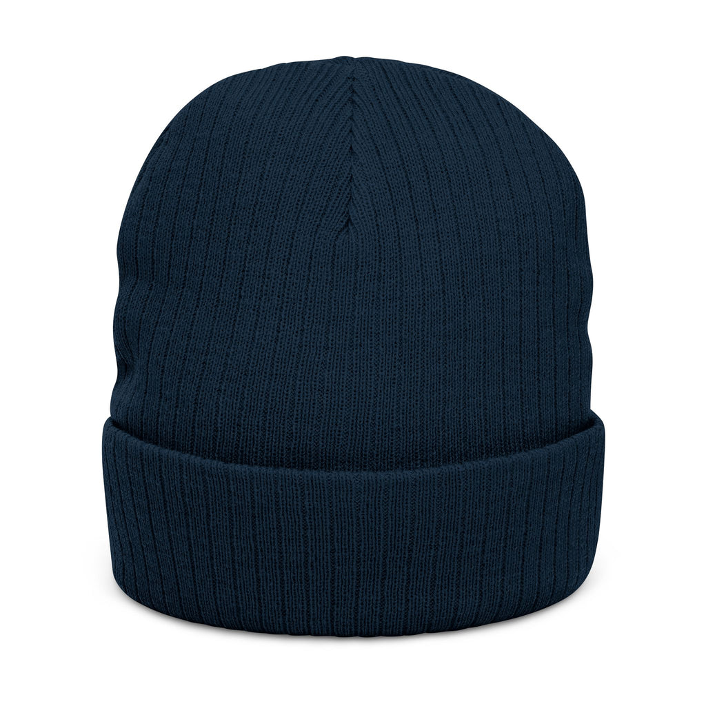 Killer Barista Ribbed Knit Beanie (Embroidery)