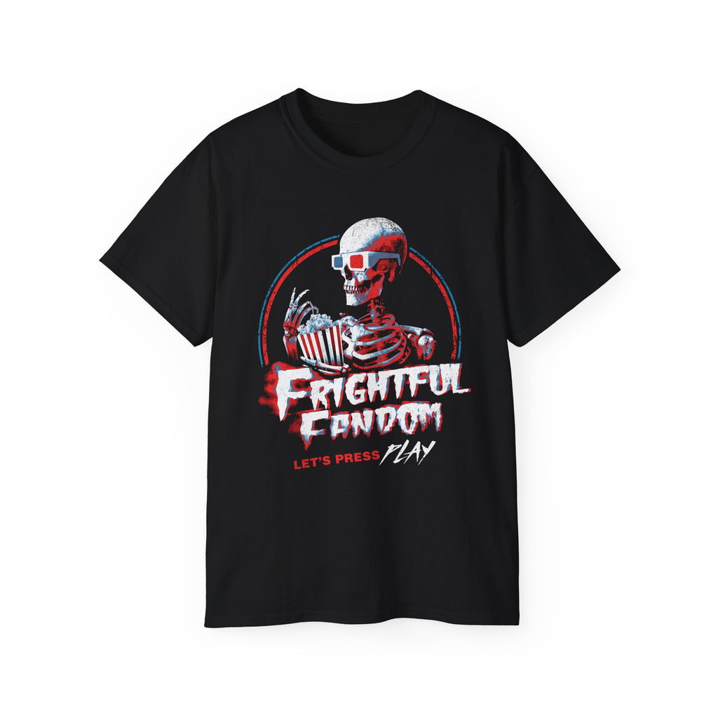 Frightful Fandom Skeleton Unisex Ultra Cotton Tee