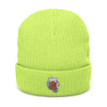 Killer Barista Ribbed Knit Beanie (Embroidery)