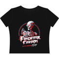 Frightful fan skeleton Women's Baby Tee